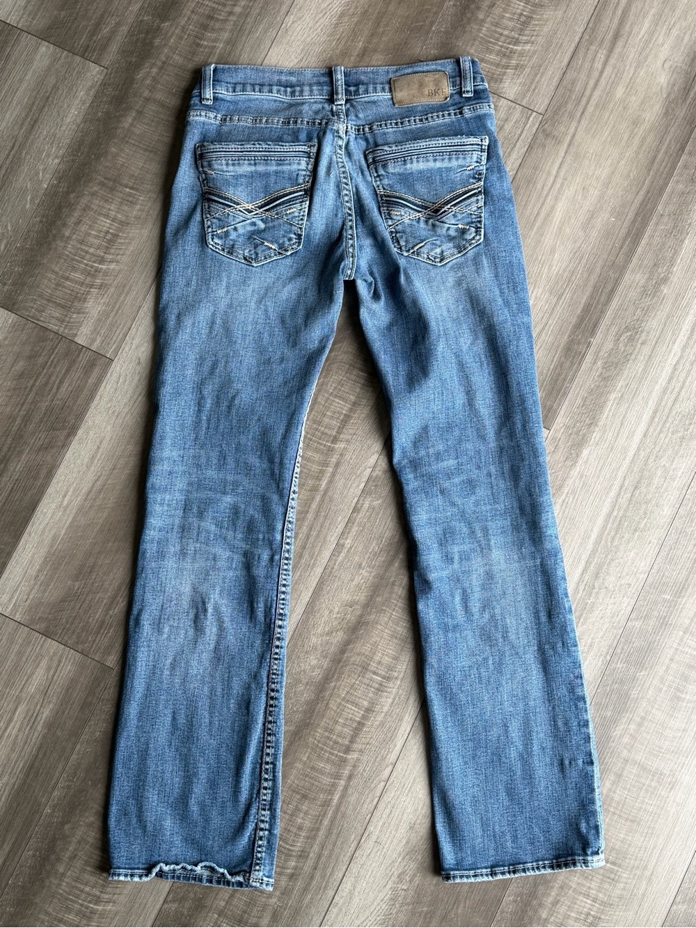 Buckle BKE Men’s Sz 30x32 Aiden Boot Stretch Jean Medium Wash Coolmax Denim - Picture 3 of 5